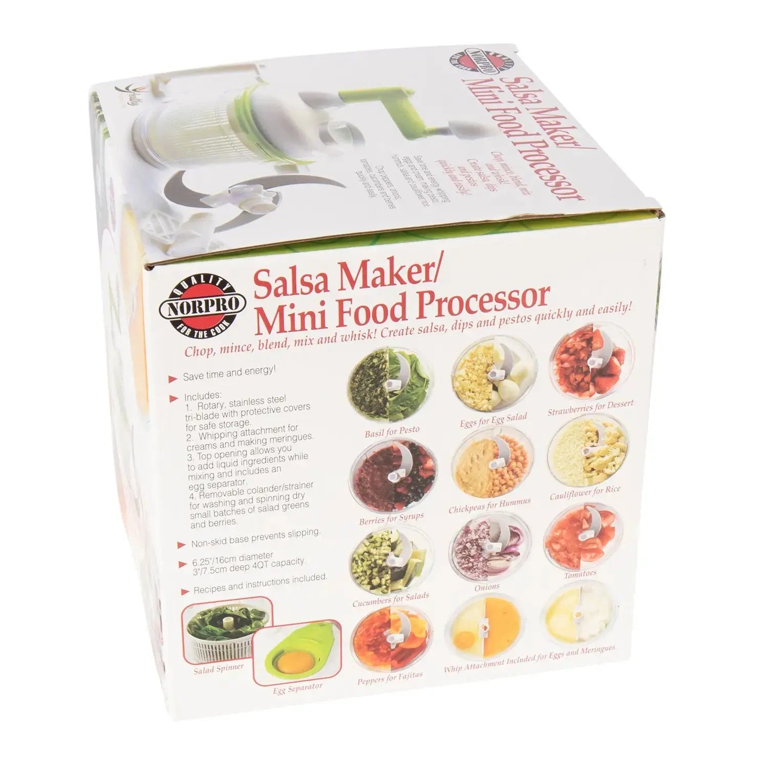 Homeplace - Norpro Mini Food Processor - Salsa Maker - Homeplace Market LLC
