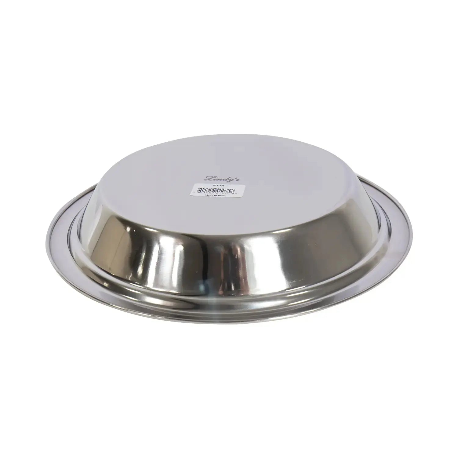 Homeplace - Pie Pan 9" - Stainless Steel - Heavy Duty - Large Rim - Homeplace Market LLC
