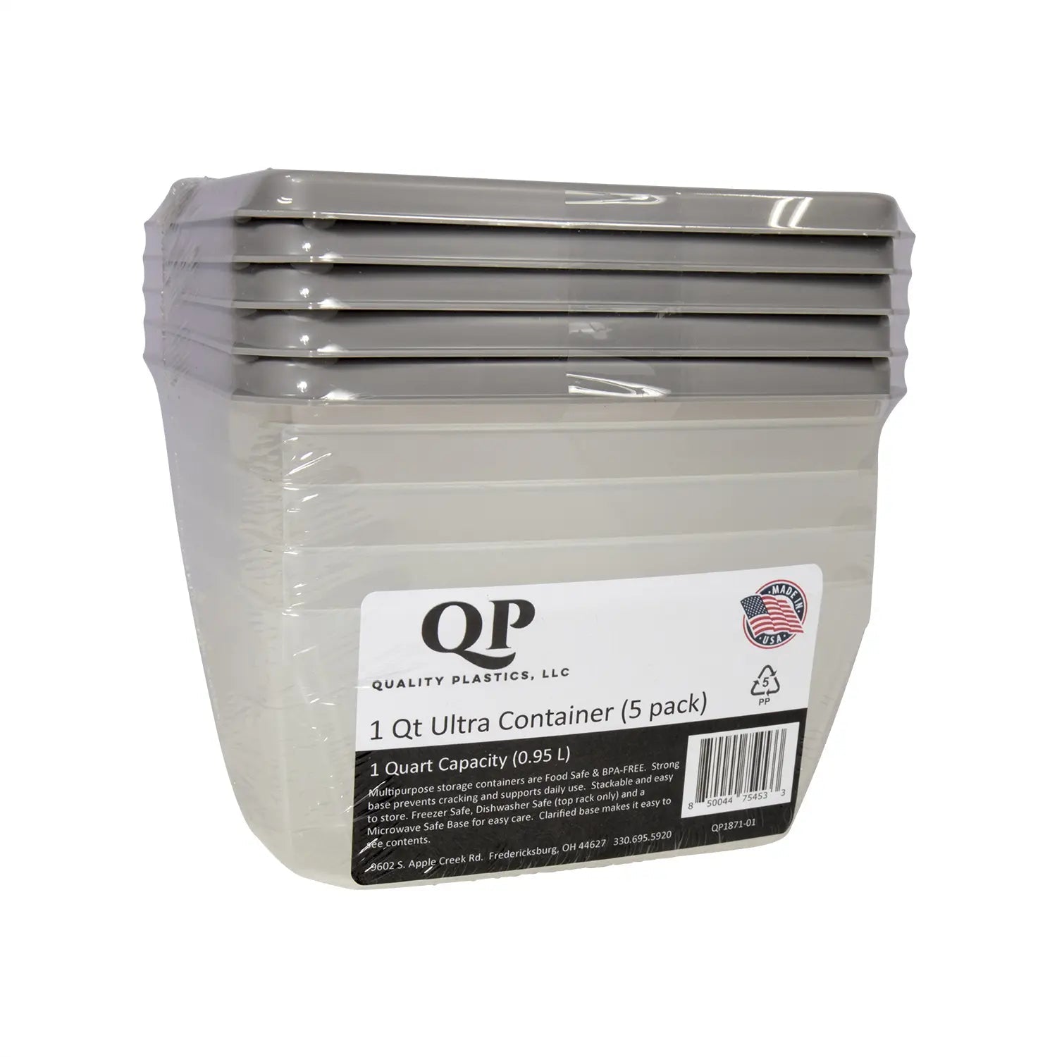 Homeplace - Ultra Container - Freezer Box - Made In USA - 5 Pack - Homeplace Market LLC