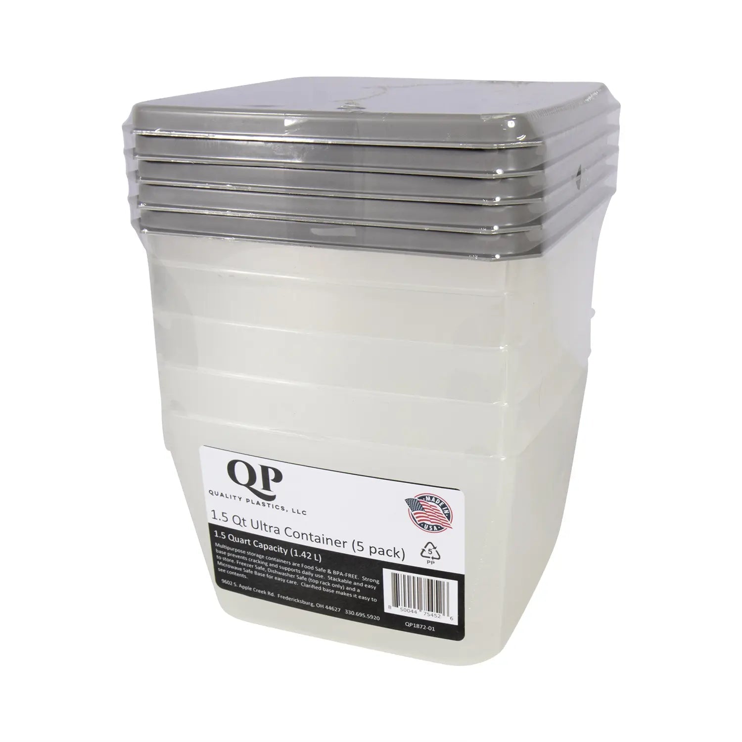 Homeplace - Ultra Container - Freezer Box - Made In USA - 5 Pack - Homeplace Market LLC