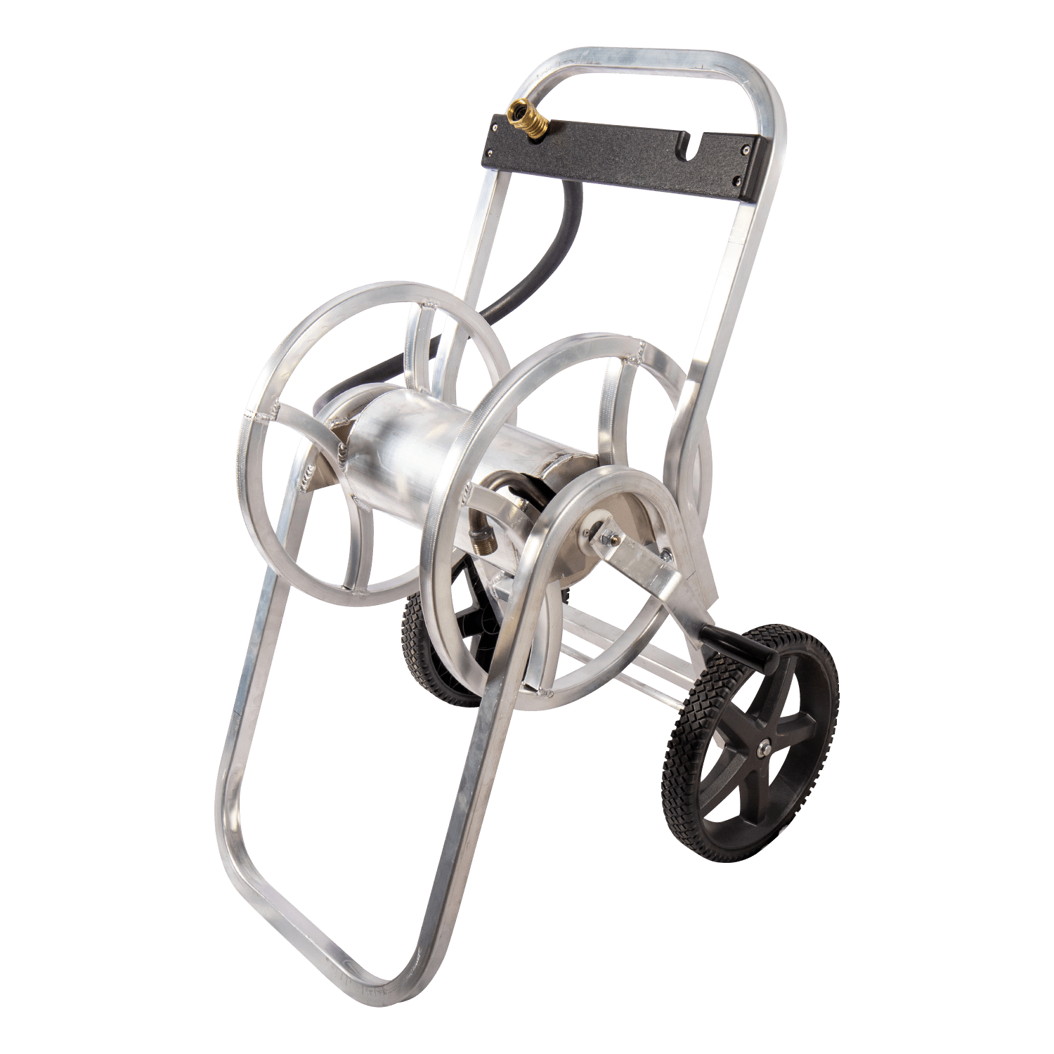 Hose Reel Cart - Aluminum - Homeplace Market LLC