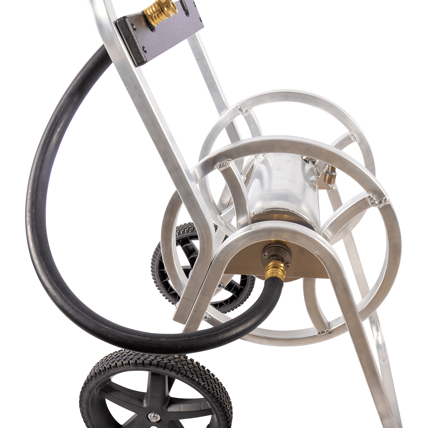 Hose Reel Cart - Aluminum - Homeplace Market LLC