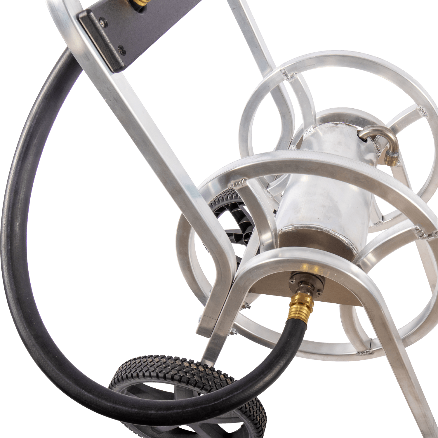 Hose Reel Cart - Aluminum - Homeplace Market LLC