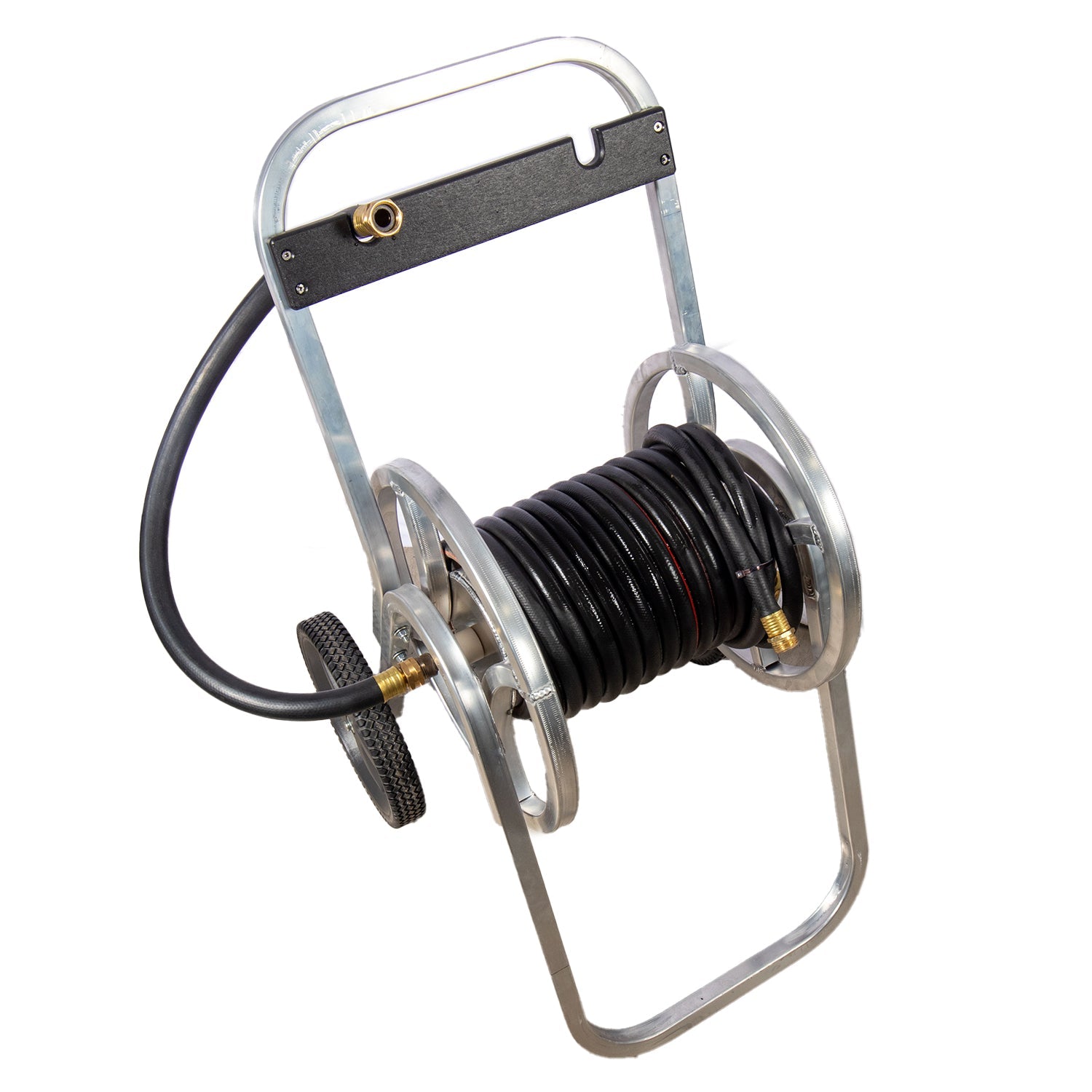 Hose Reel Cart - Aluminum - Homeplace Market LLC