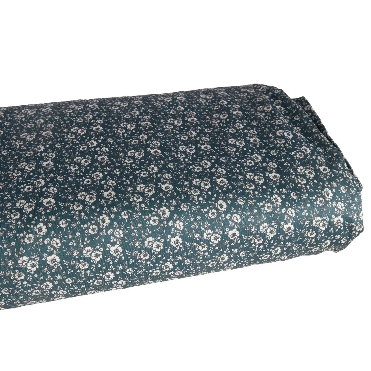 Imitation Cotton Jersey Knit - Kezie Floral Evergreen - Homeplace Market LLC