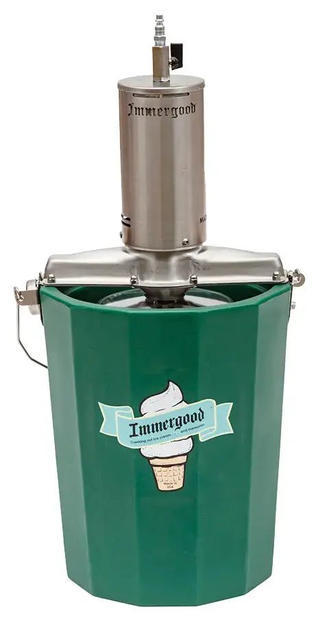 Immergood - AIR Powered Ice Cream Maker - Stainless Steel