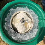 Immergood - AIR Powered Ice Cream Maker - Stainless Steel - Homeplace Market LLC