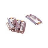 Joyce's Accessories - 1 - 1/4" Comb Clip (4 piece) (Brown) - Homeplace Market LLC