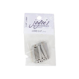 Joyce's Accessories - 1 - 1/4" Comb Clip (4 piece) (Gray) - Homeplace Market LLC