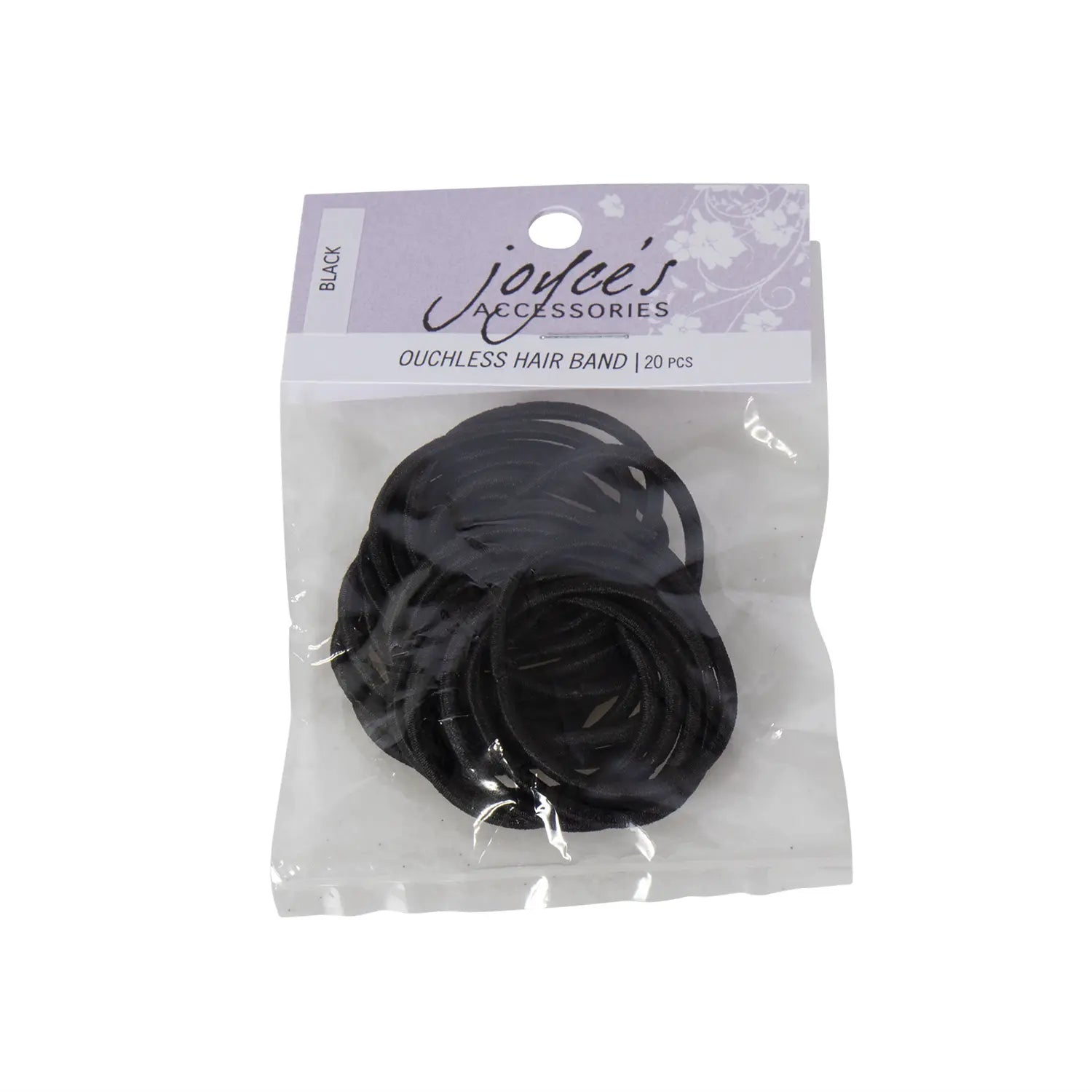 Joyce's Accessories - Hair Bands (20 piece) (Black) - Homeplace Market LLC
