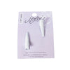 Joyce's Accessories - Plain Pinch Clip - (1 - 1/4") (2 piece, White) - Homeplace Market LLC