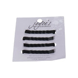 Joyce's Accessories - Wave Bobby Pin - (2") (12 piece, Black) - Homeplace Market LLC