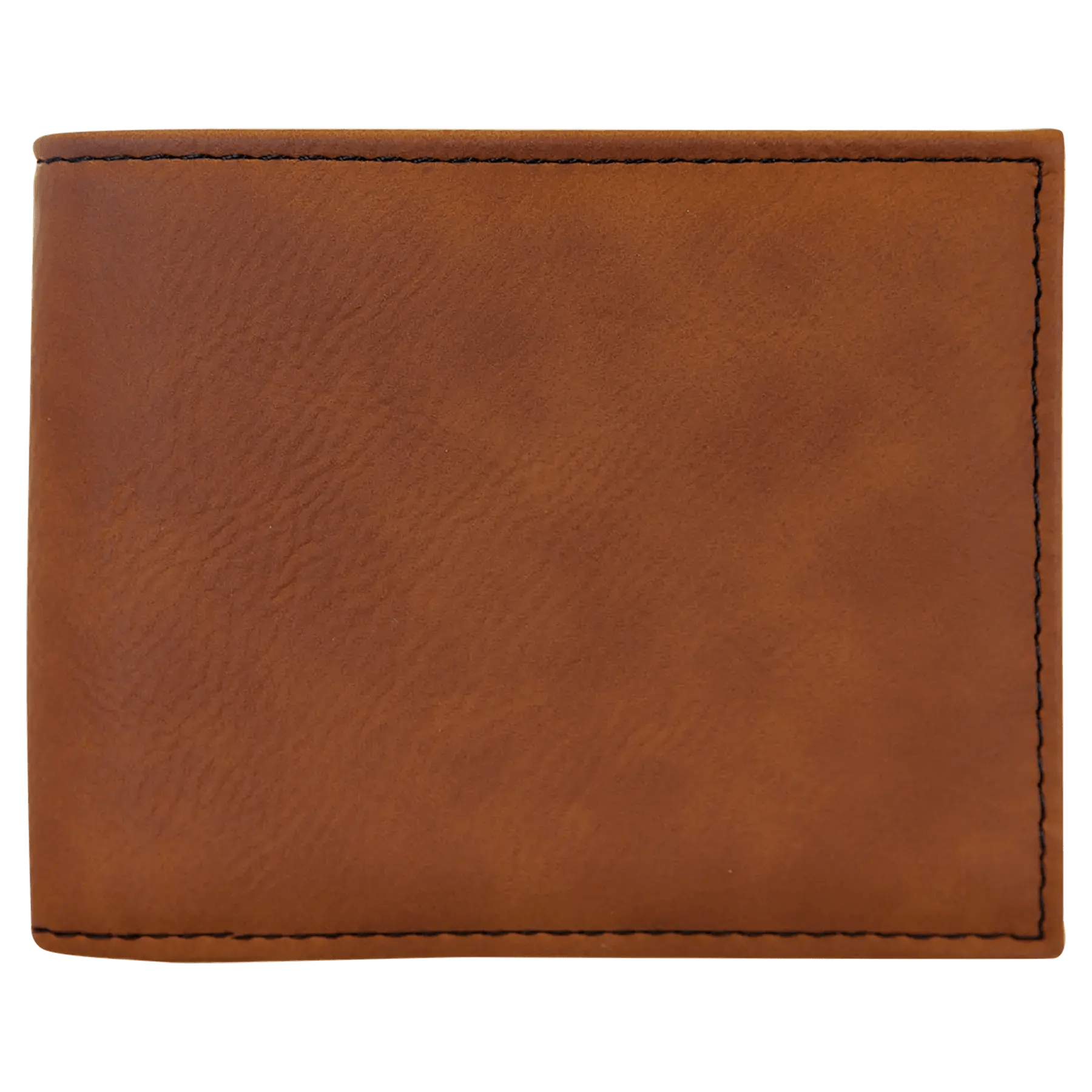 Laserable Leatherette Bi - Fold Wallet w/Flip ID Display - Homeplace Market LLC