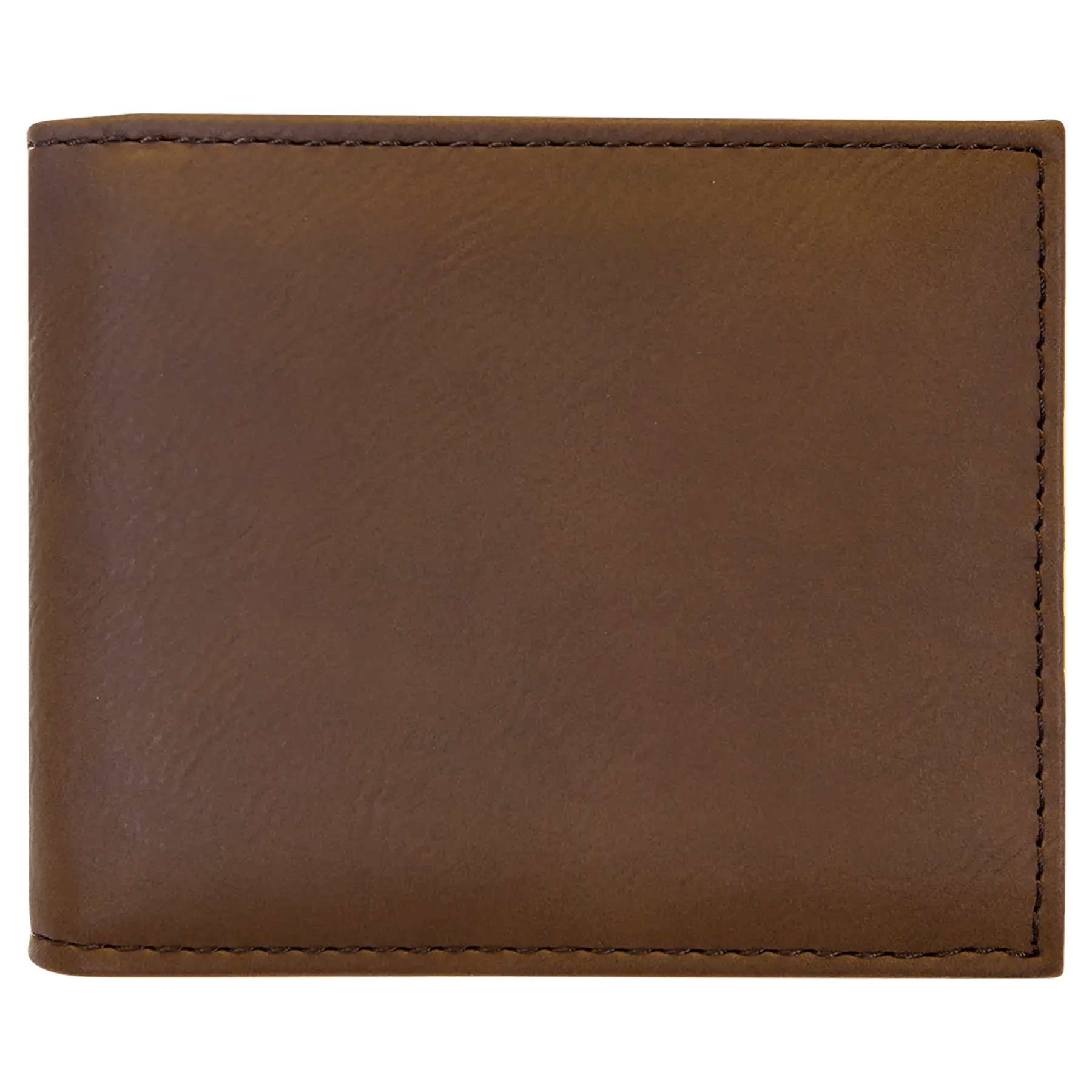 Laserable Leatherette Bi - Fold Wallet w/Flip ID Display - Homeplace Market LLC