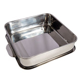 Lindy's - 9x9 Cake Pan w/ Lid - Stainless Steel - Homeplace Market LLC