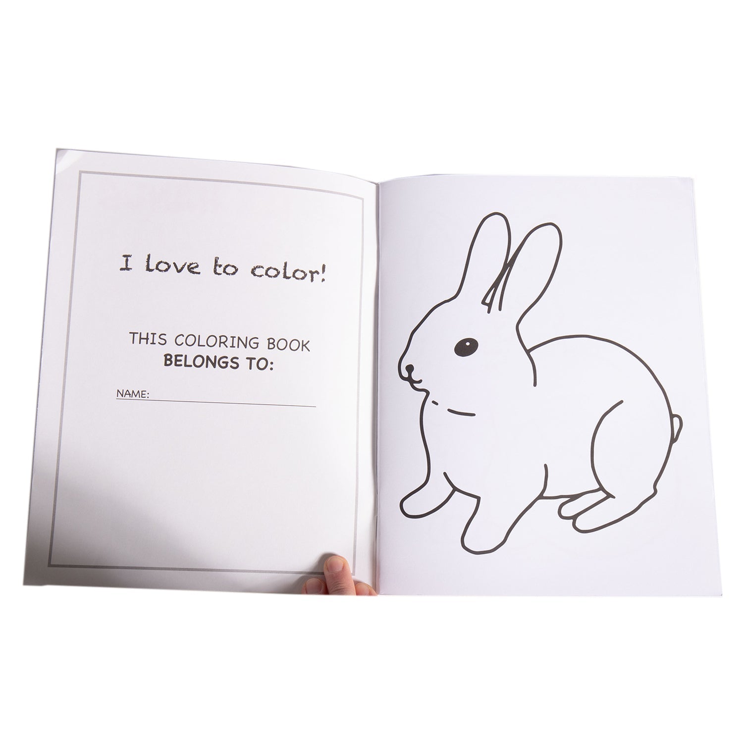 Little Hands Farm Animals - Coloring Book - Homeplace Market LLC