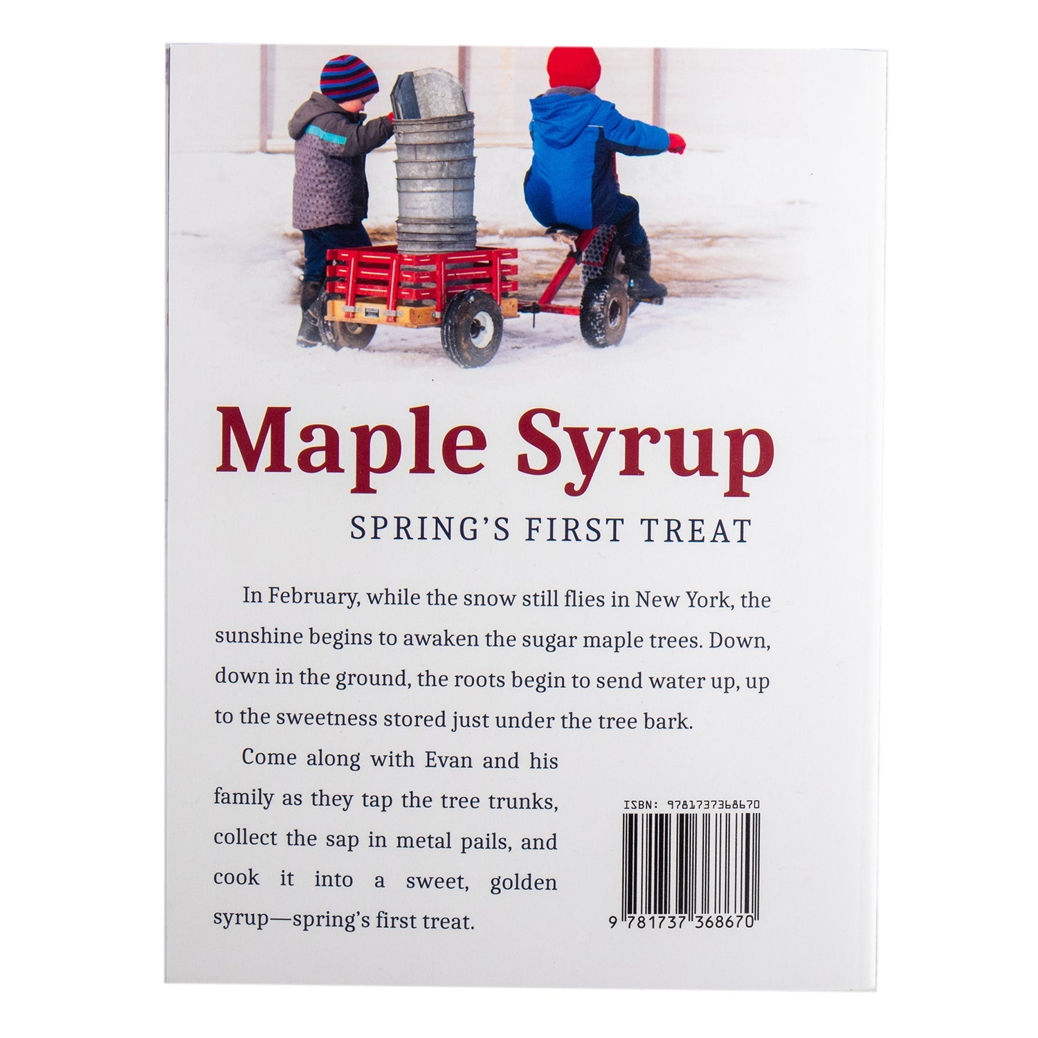 Maple Syrup Book - Spring's First Treat - Homeplace Market LLC