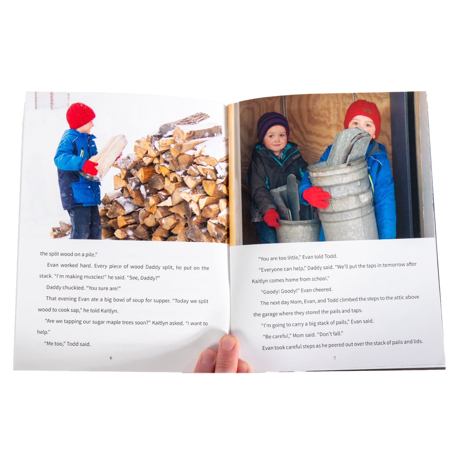 Maple Syrup Book - Spring's First Treat - Homeplace Market LLC