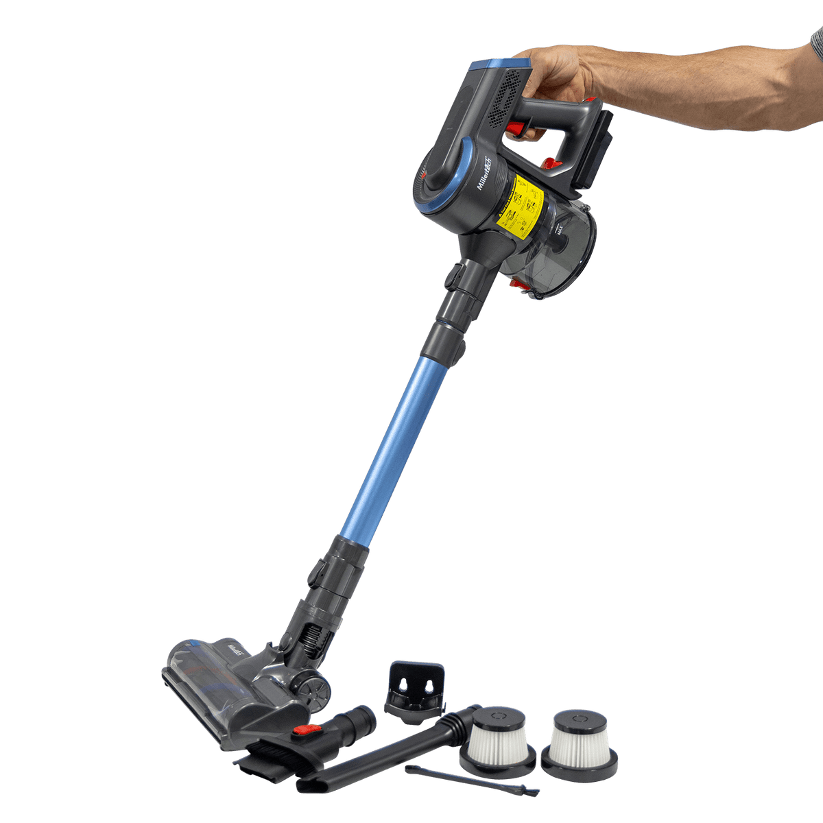 Millertech - Vacuum Cleaner, Battery Powered - Homeplace Market LLC