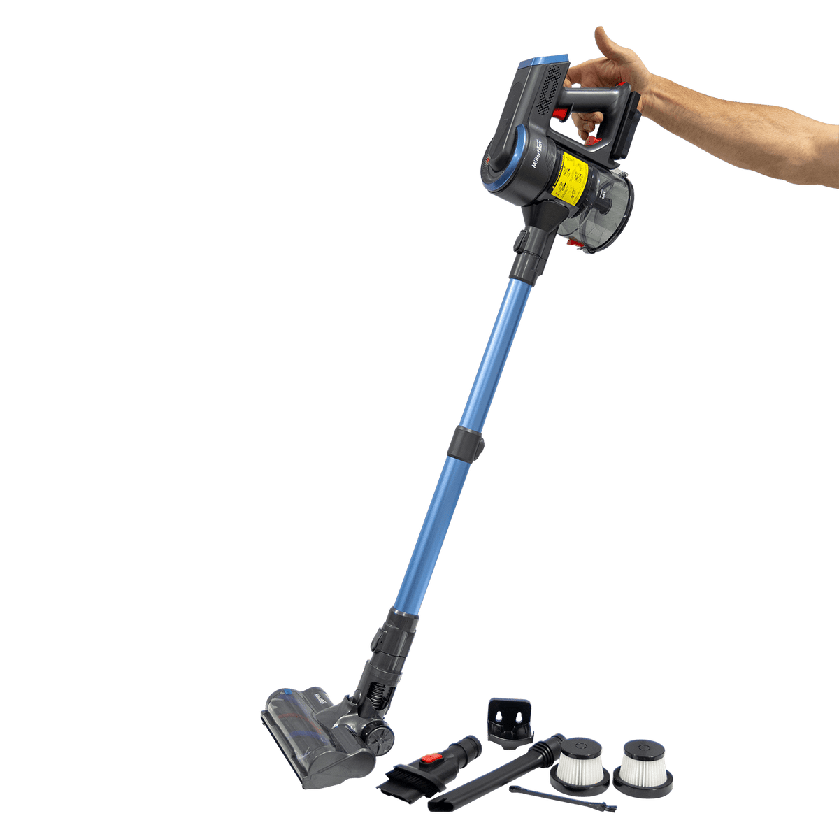 Millertech - Vacuum Cleaner, Battery Powered - Homeplace Market LLC