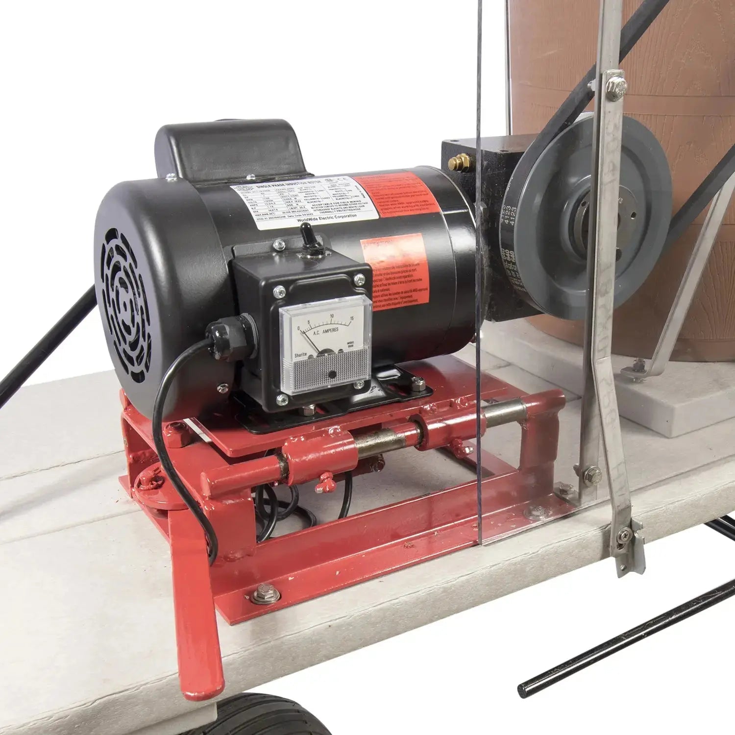 Motor Slider - Belt Tightener / Clutch System - Homeplace Market LLC