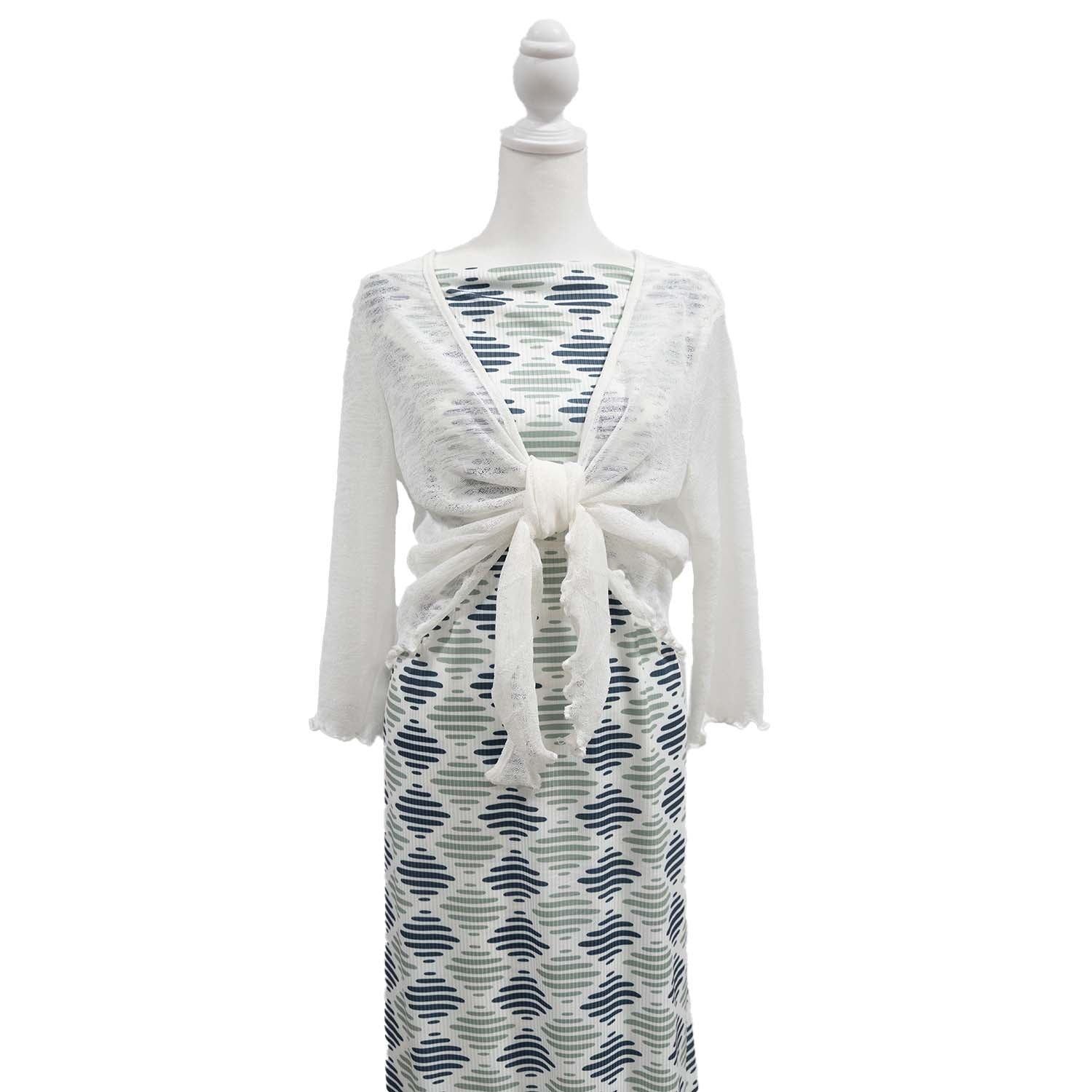 Narrow Rib Knit - Diamond Stripes - Homeplace Market LLC