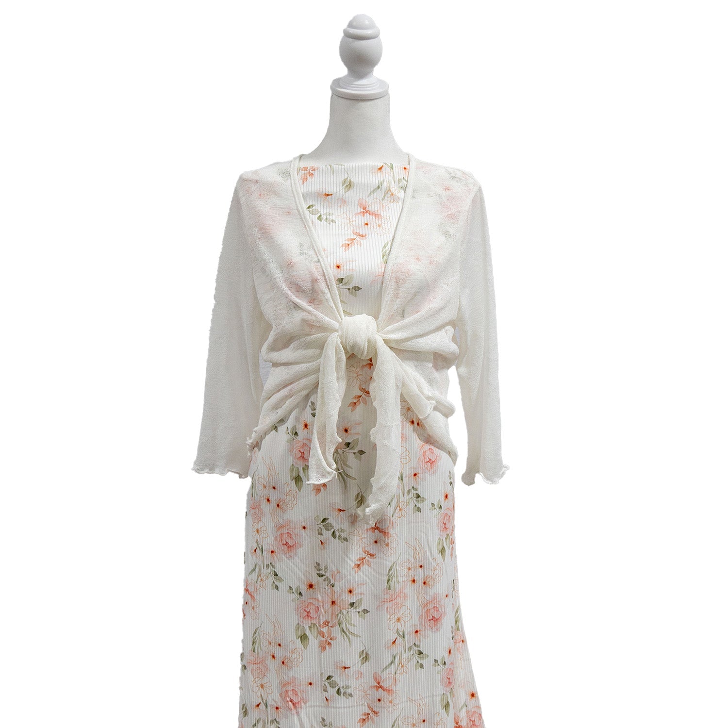 Narrow Rib Knit - Peach Delight - Homeplace Market LLC