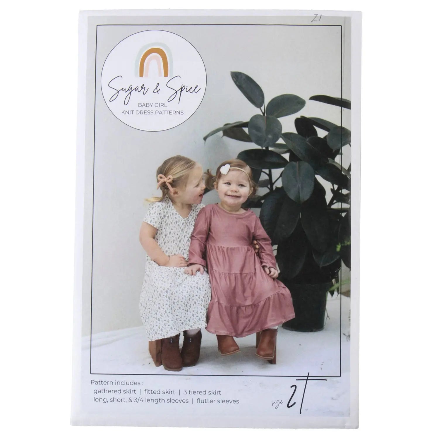 Pattern - Sugar & Spice - Baby Girl Knit Dress - Homeplace Market LLC