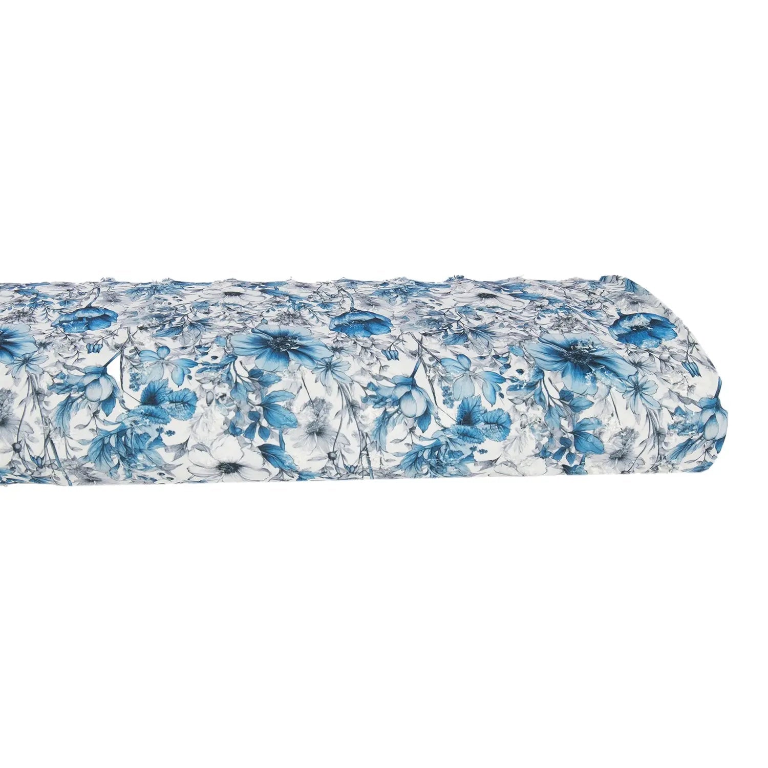 Penny Swiss Dot - Blue Floral - Homeplace Market LLC