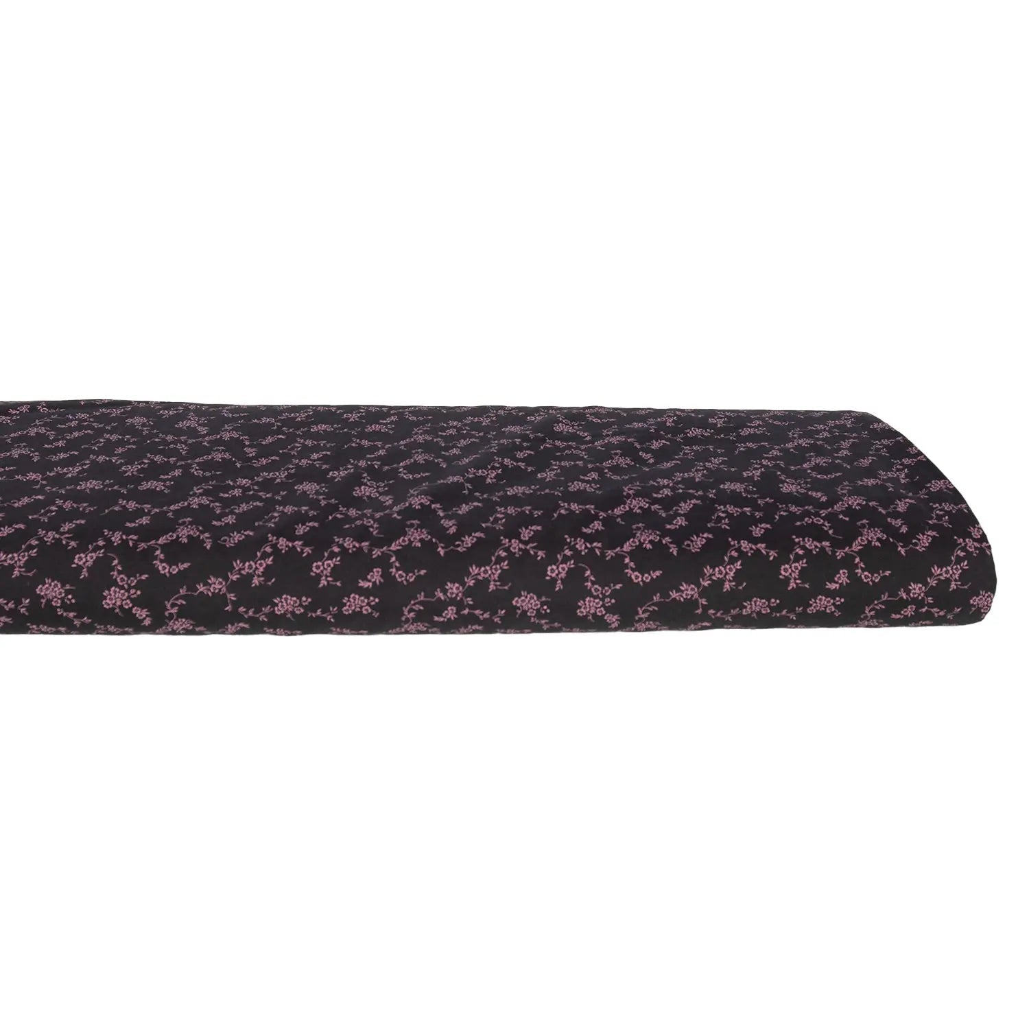 Poly Cotton - Black w/ Purple Floral - Homeplace Market LLC