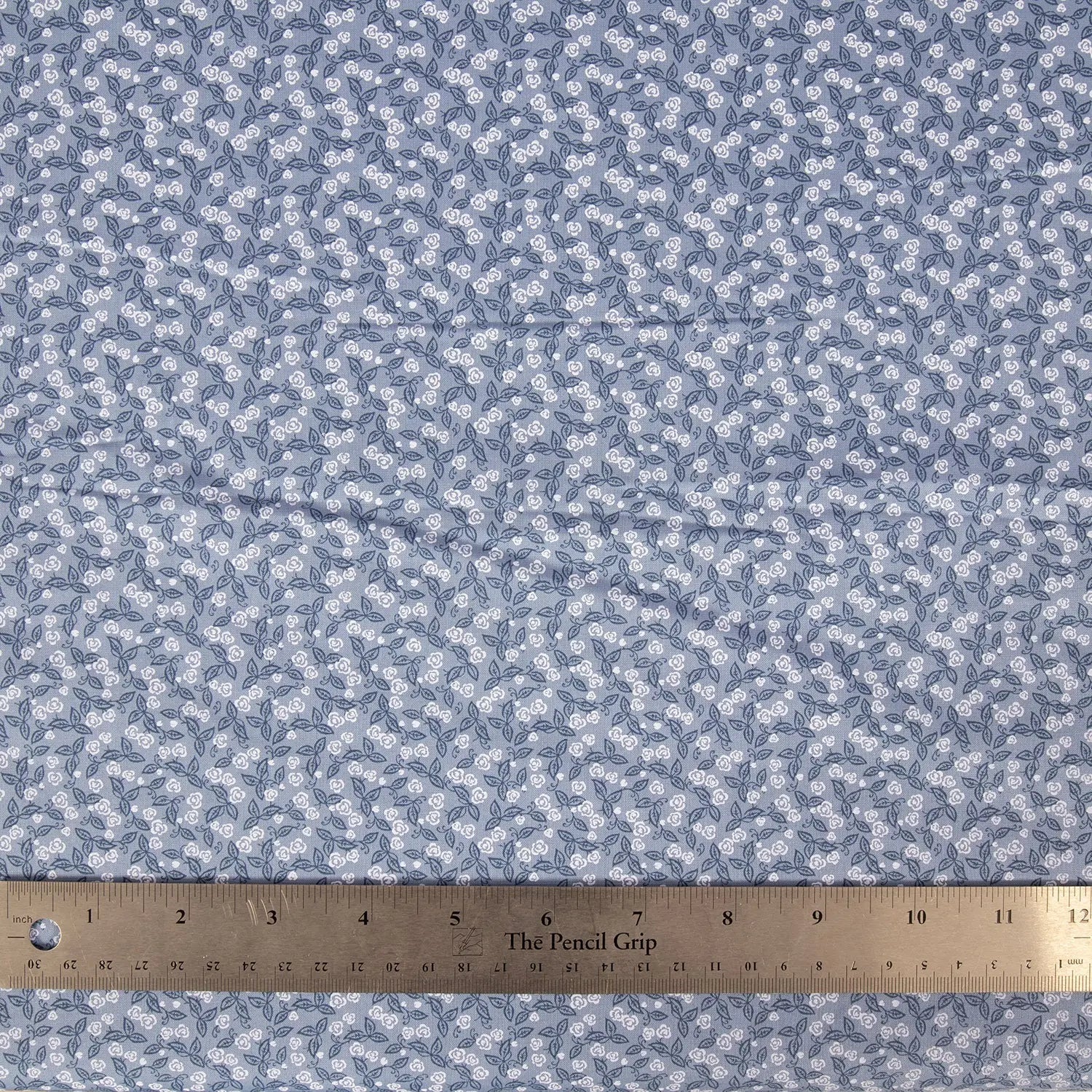 Poly Cotton - Blue Mini Floral/Leaf - Homeplace Market LLC