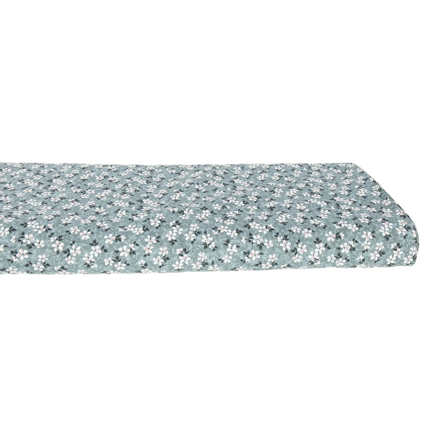 Poly Cotton - Teal w/ Floral - Homeplace Market LLC
