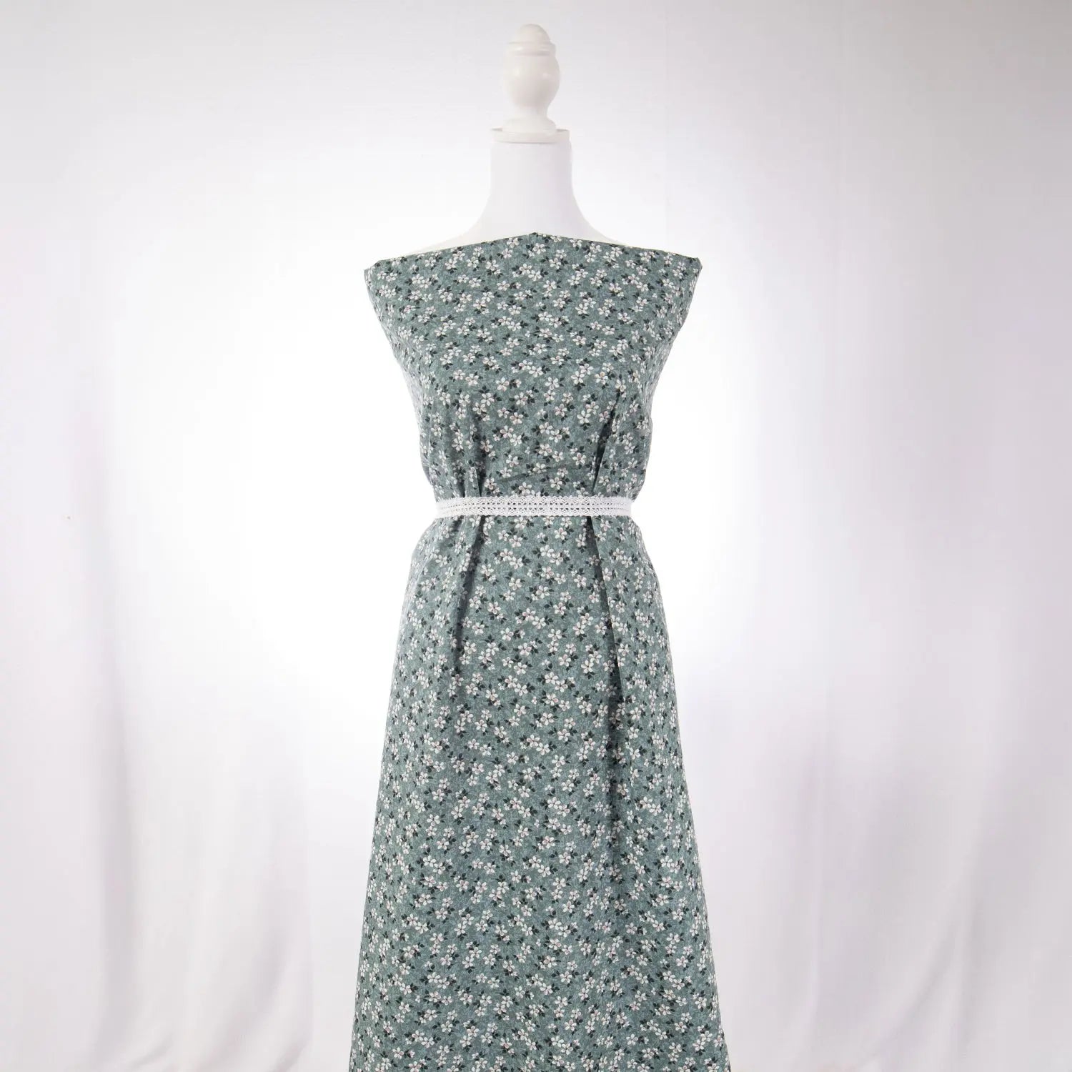 Poly Cotton - Teal w/ Floral - Homeplace Market LLC