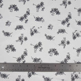 Polyester - Light Grey Floral - Homeplace Market LLC