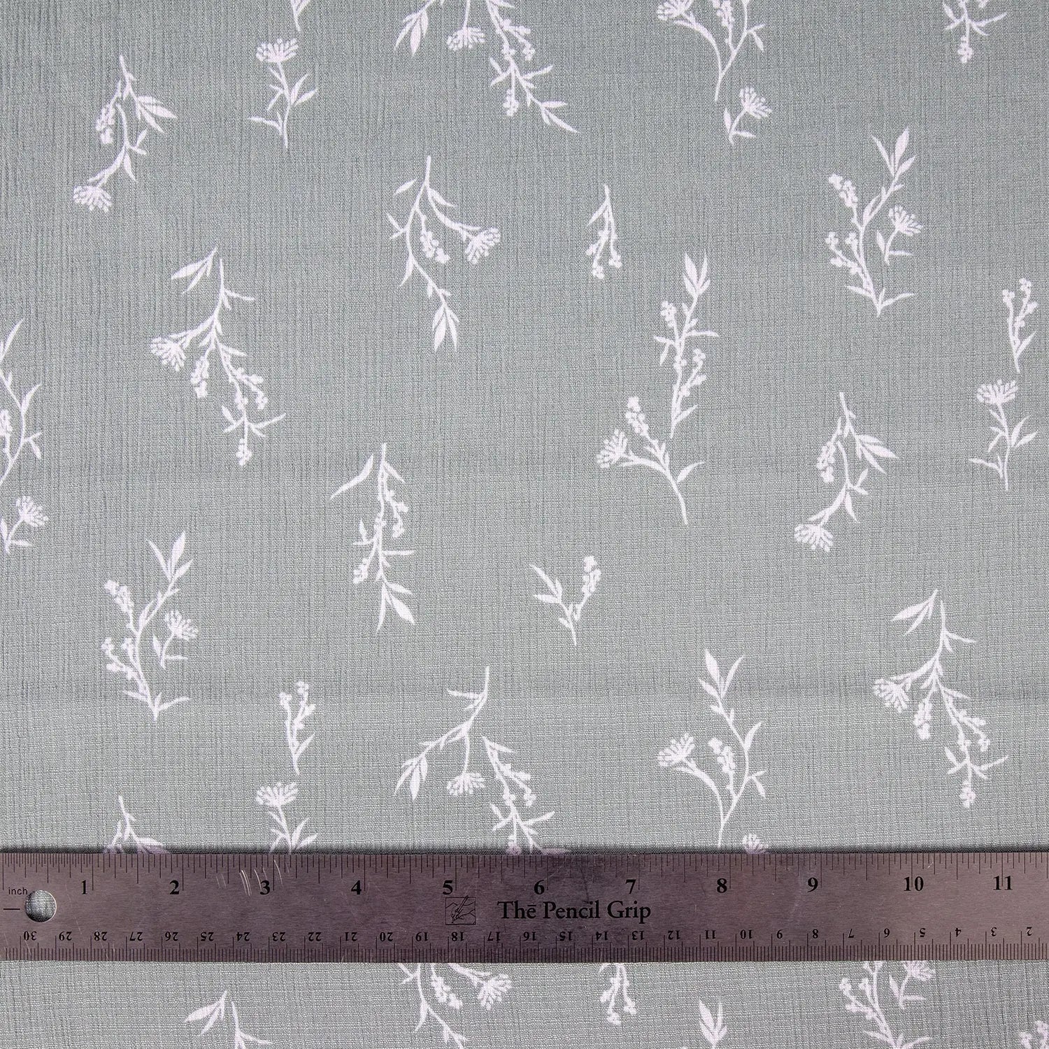 Polyester Linen Crepe - Floral Vine - Homeplace Market LLC