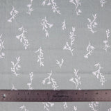 Polyester Linen Crepe - Floral Vine - Homeplace Market LLC