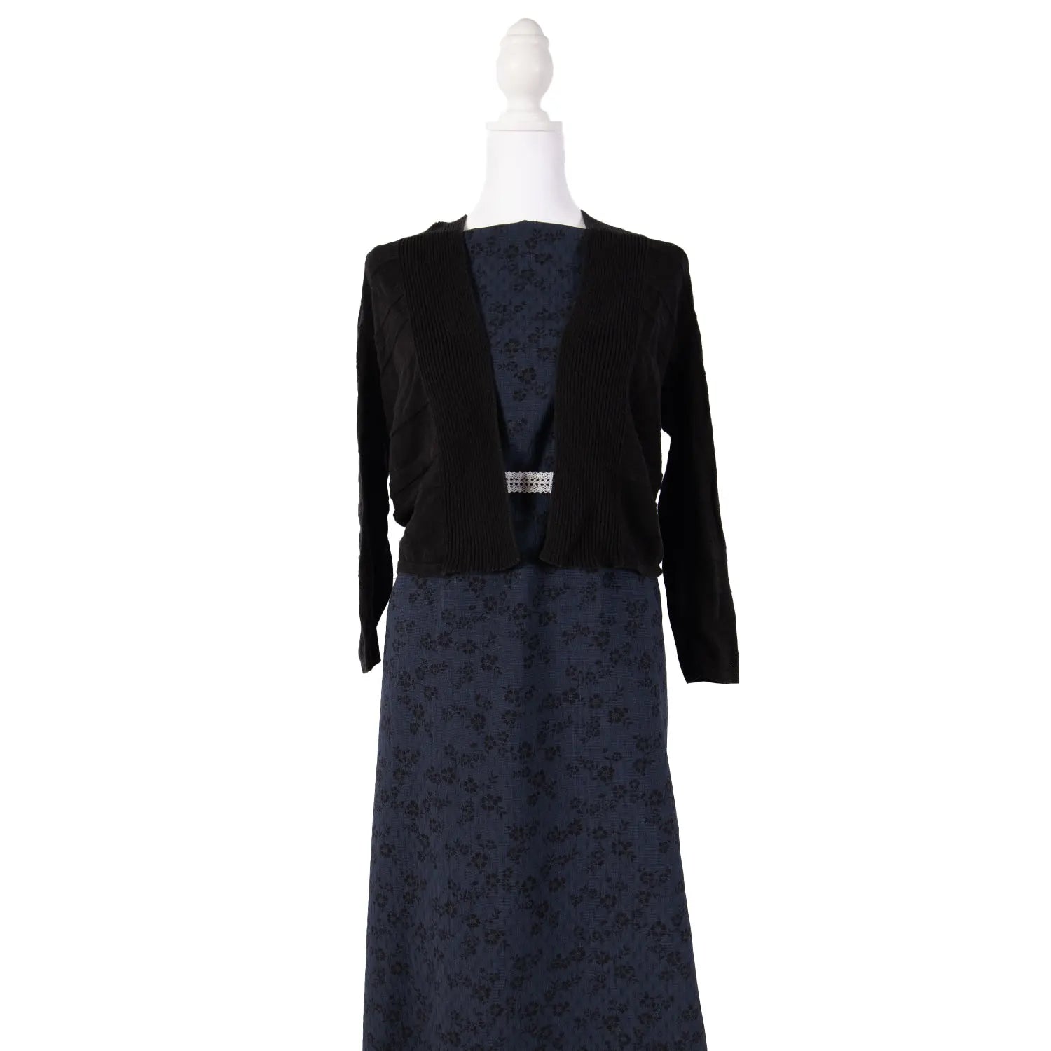 Polyester - Navy Floral - Homeplace Market LLC