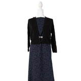 Polyester - Navy Floral - Homeplace Market LLC