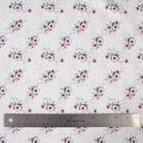 Polyester - Purple Floral - Homeplace Market LLC