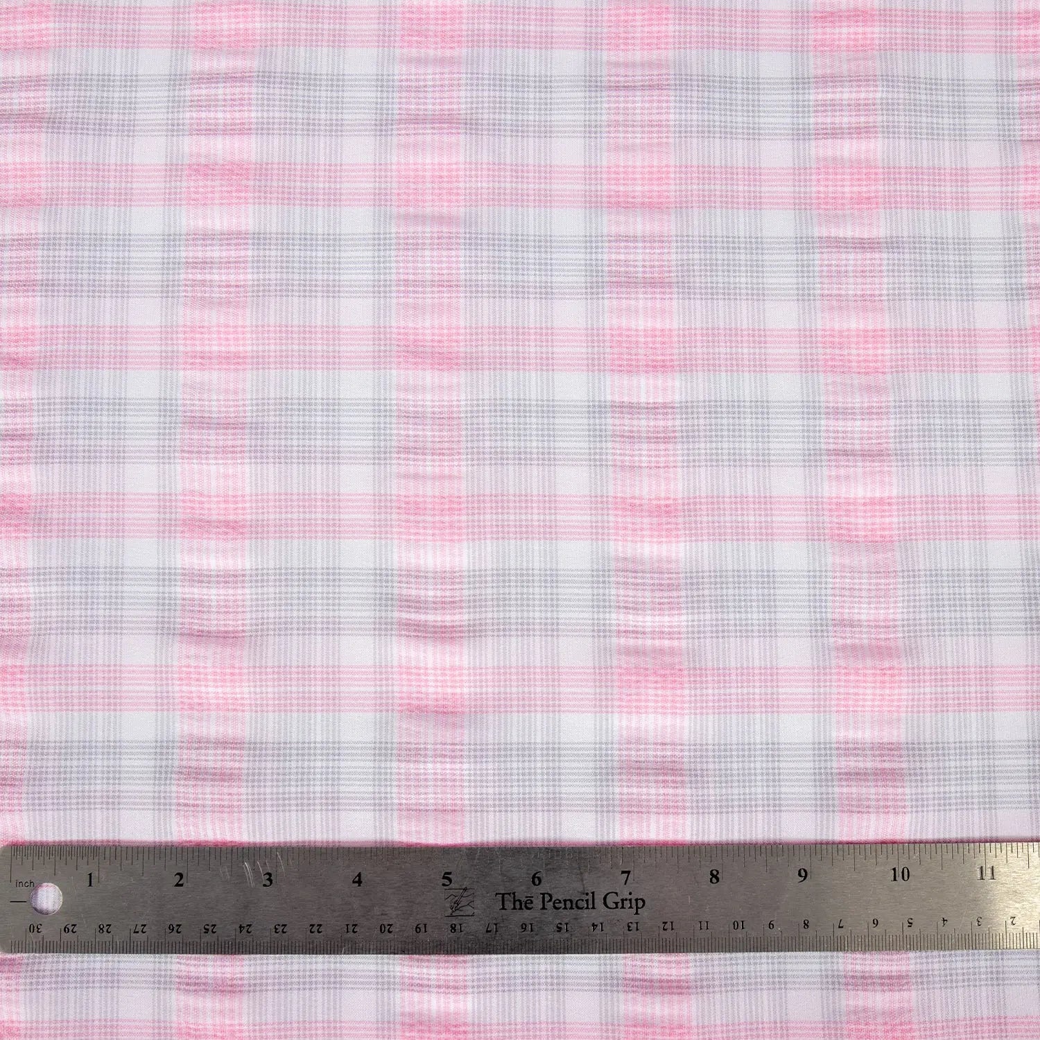 Polyester Rayon Blend - Quick Dry Pink Plaid - Homeplace Market LLC