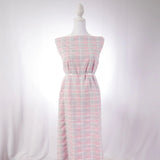 Polyester Rayon Blend - Quick Dry Pink Plaid - Homeplace Market LLC
