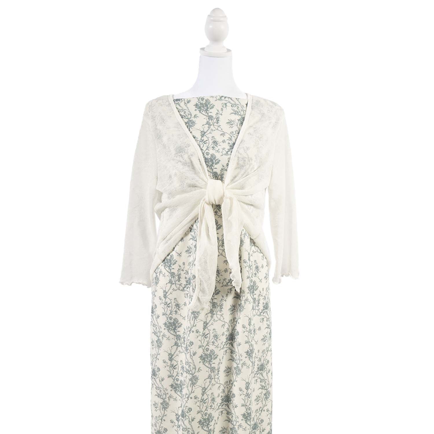 Rayon/Linen - Floral Vine Print - Homeplace Market LLC