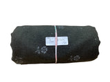 Remnant - black denim, floral and dots, 3 yd. @ $7.59/yd. - Homeplace Market LLC