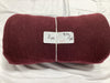 Remnant - Double Brushed Poly, Burgundy - 2 yard@ $4.99/yard - Homeplace Market LLC