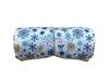 Remnant - Double brushed poly, snowflakes, 3 yd. @ $7.00/yd. - Homeplace Market LLC