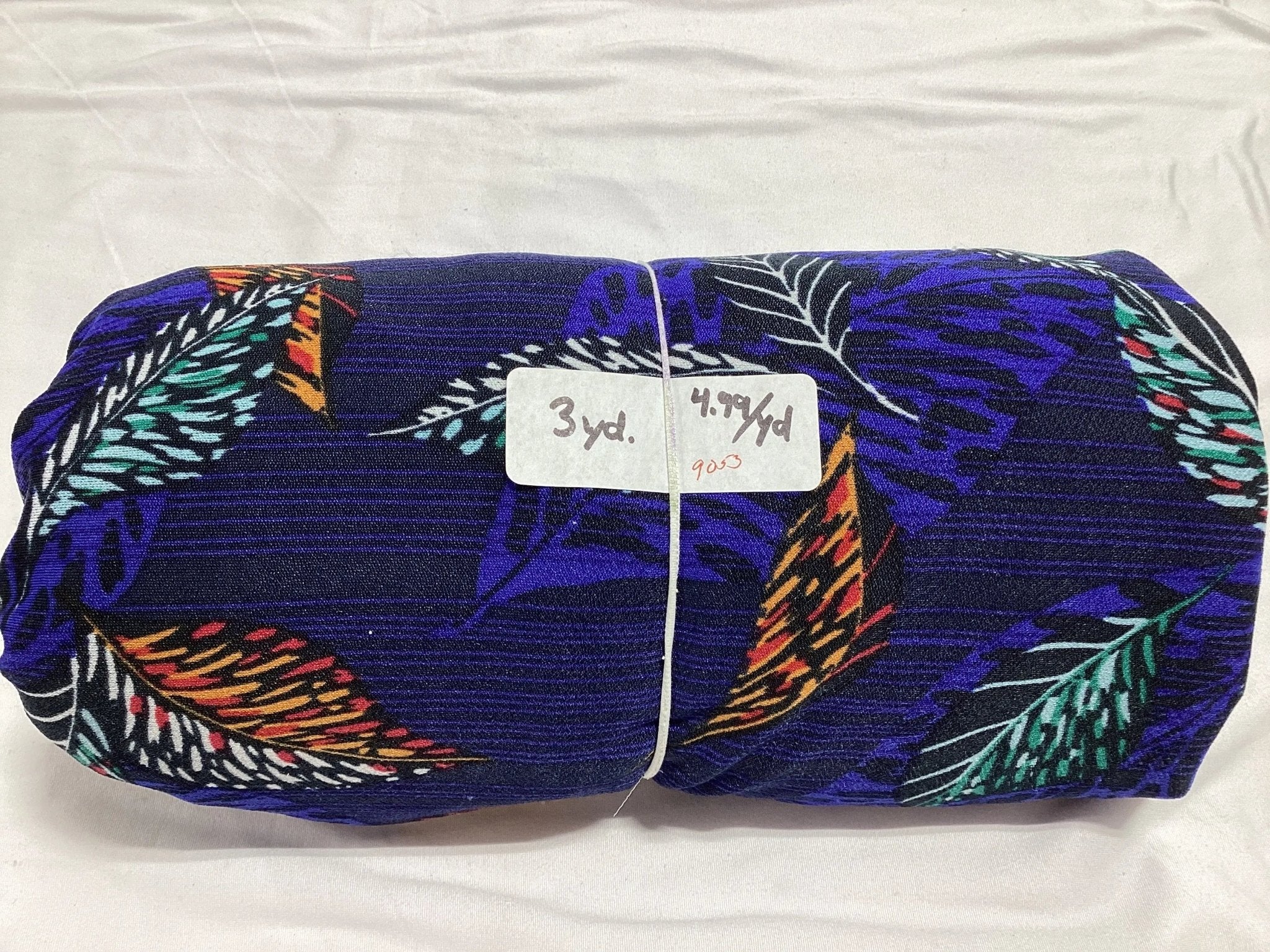 Remnant - Poly Knit, Blue - 3 yard@ $4.99/yard - Homeplace Market LLC