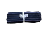 Remnant - polyester, ash stripe 3 yd. @ $4.99/yd. - Homeplace Market LLC