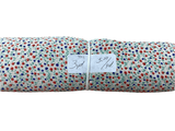 Remnant - polyester, cream, small floral, 3 yd. @ $5.50/yd. - Homeplace Market LLC