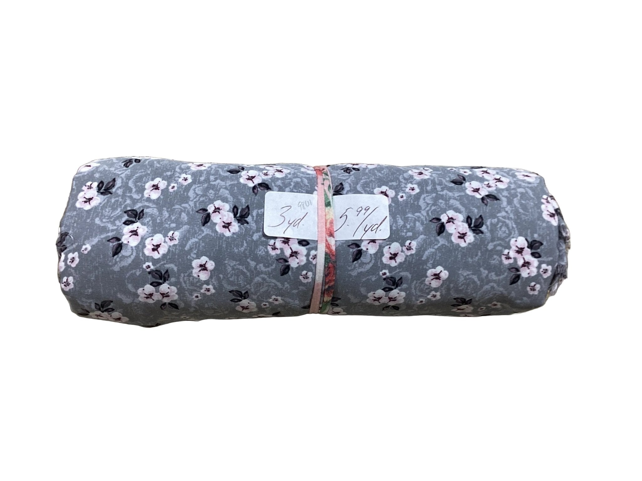 Remnant - polyester, gray, 3 yd @ $5.99/yd. - Homeplace Market LLC