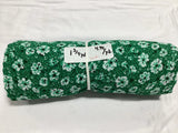 Remnant - Polyester, lightweight, Green - 1.75 yard@ $4.99/yard - Homeplace Market LLC